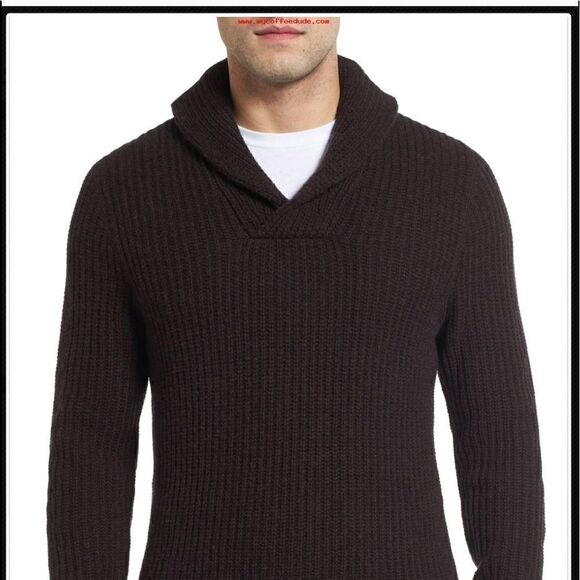 Other - Lanai Cashmere/Wool Dark Brown Sweater